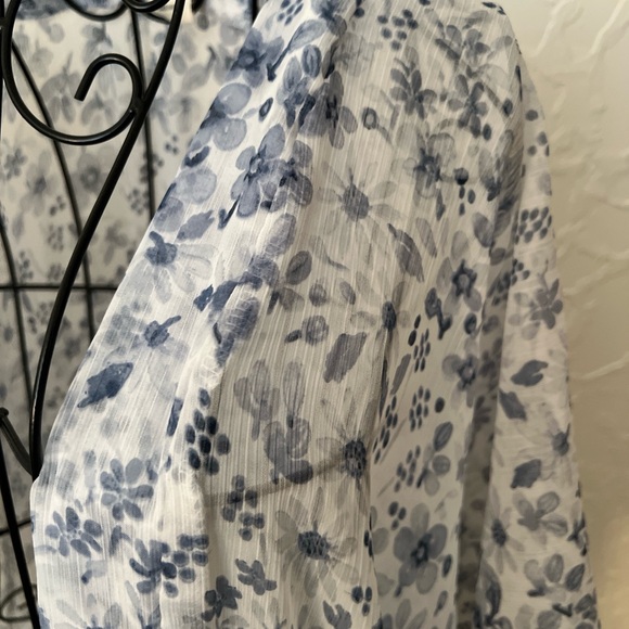 Rachel Zoe Floral Kimono Duster One Size - Picture 3 of 14